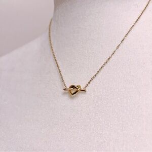 Minimal Gold Knot Necklace | Stainless Steel | NEW✨💛